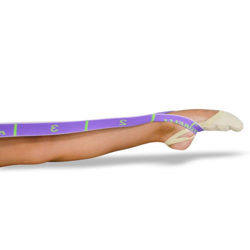 Pastorelli rhythmic exercise band used, purple