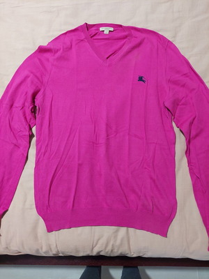 Burberry men's pullover size M like new