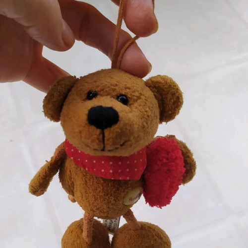 Plush keychain like new