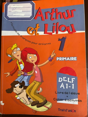 Arthur et Lilly 1 French Learning Book used