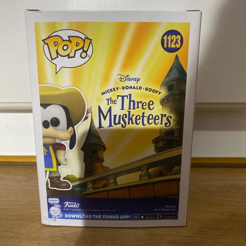 Funko Pop Disney Goofy The Three Musketeers 1123 new