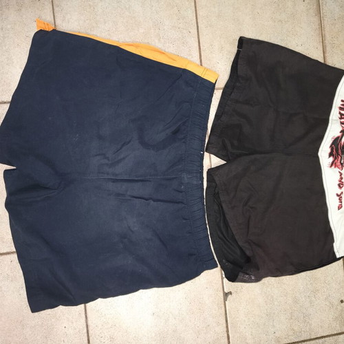 Maui & Sons and Nike swim shorts, size Large, colorful