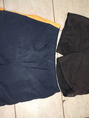 Maui & Sons and Nike swim shorts, size Large, colorful