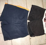 Maui & Sons and Nike swim shorts, size Large, colorful