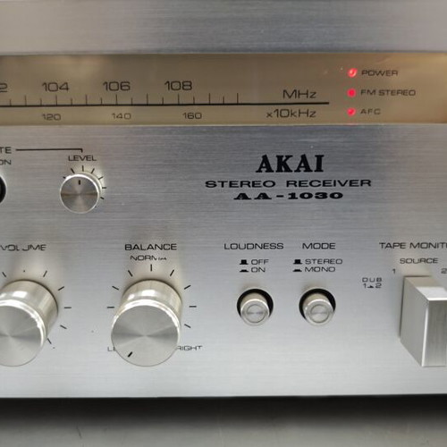 Akai AA1030 stereo receiver used, good condition
