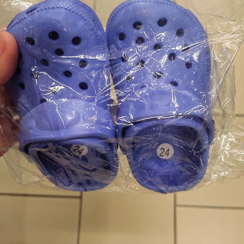 Slippers new, sizes 24-29, blue