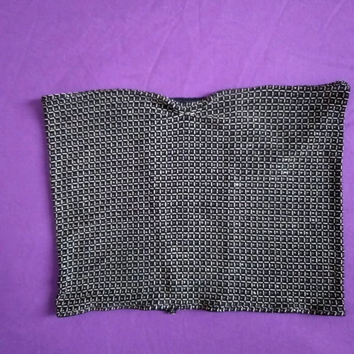 Evening strapless blouse used, black, size S