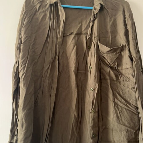 Tally Weijl khaki shirt size S like new