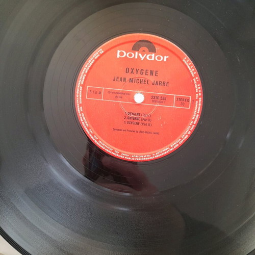 Jean Michel Jarre Oxygene vinyl used, foreign music