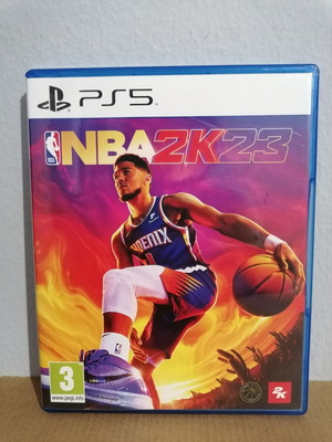 NBA 2K23 PS5 promo-display case used, no game