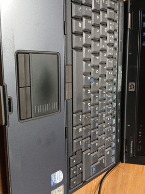Hp laptop Compaq nc4400 μεταχειρισμένο, Windows 7, χωρίς φορτιστή