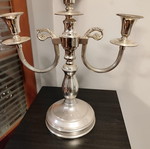 Silver-plated candlestick like new