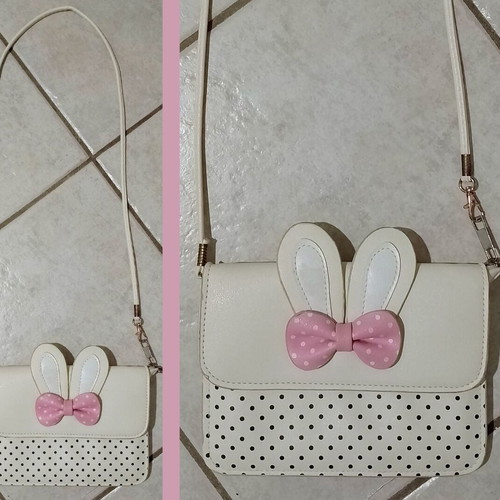 Girls' bag set with shoulder, fabric, knitted, plush, and unicorn waist bags