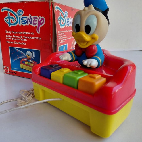 Disney Baby Donald Piano Do Re Mi 1991 Mattel