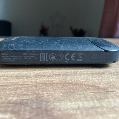 IQOS pocket charger used with scratches
