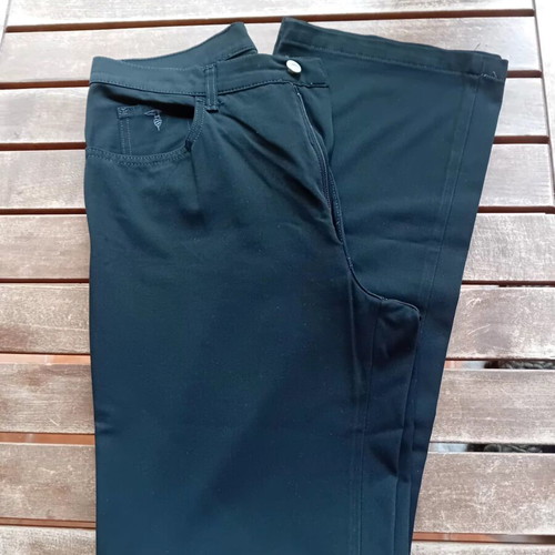 Trussardi office pants like new, straight fit, black, XS