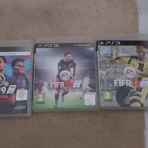 PS2 and PS3 games pack