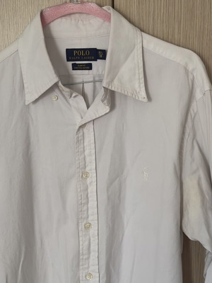 Γυναικείο πουκάμισο Ralph Lauren M μεταχειρισμένο, άσπρο