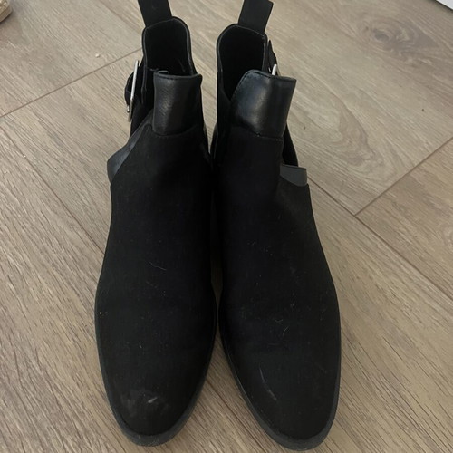 Zara ankle boots like new, size 40, black