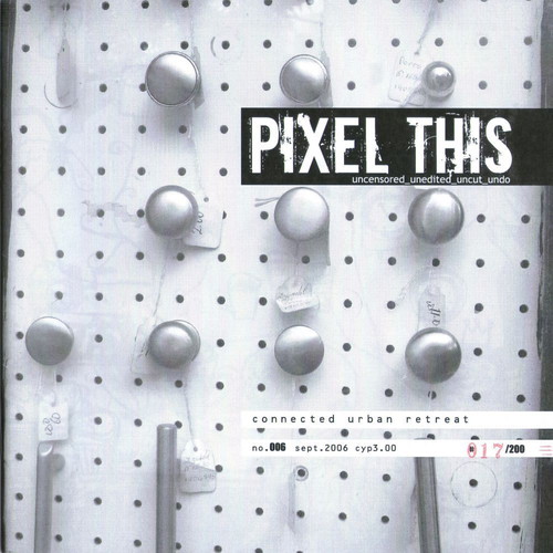 Pixel This no.006 independent art magazine like new from Nicosia