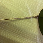Ray-Ban mirror sunglasses like new, gold metal round frame