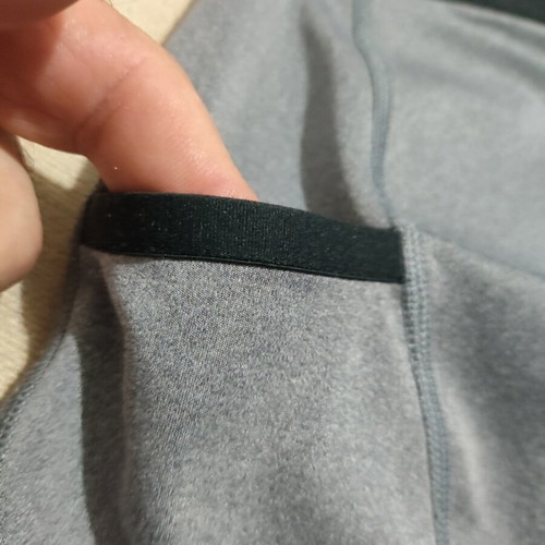 Adidas women's athletic leggings grey black XS 2XS like new