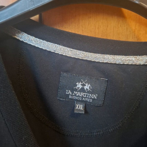 La Martina men's t-shirt like new, black, size XXL