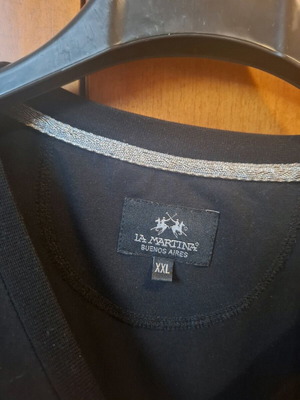 La Martina men's t-shirt like new, black, size XXL