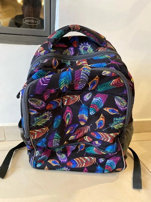 Polo Loqi Feather School Backpack like new 25lt with Bottle Holder
