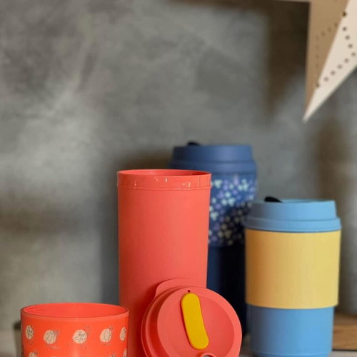 Tupperware cup set new for the whole family 490 ml and 350 ml