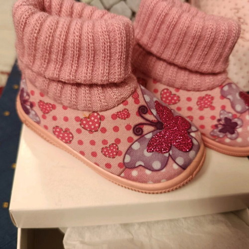 Bambi baby slippers new, anatomical, size 20, made in Spain