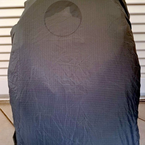 Lowepro Flipside 400AW camera backpack used with all weather cover