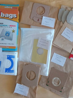 Vacuum Cleaner Bags set new with free deodorizer