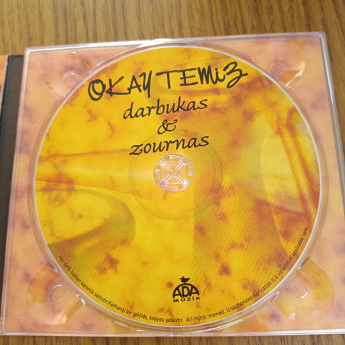 Darbukas & Zournas by Okay Temiz CD like new, jazz