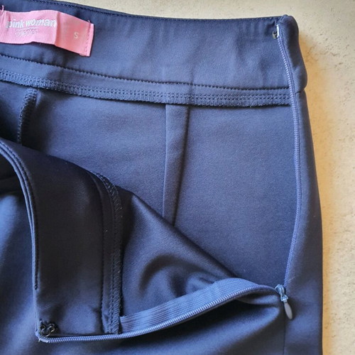 Pink Woman wide-leg pants like new, size S, blue