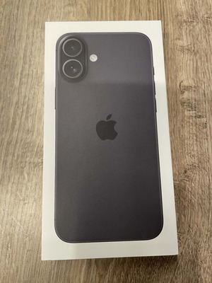 Iphone 16 128 GB new, black