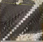  Μαυρο top crop με διαφάνεια