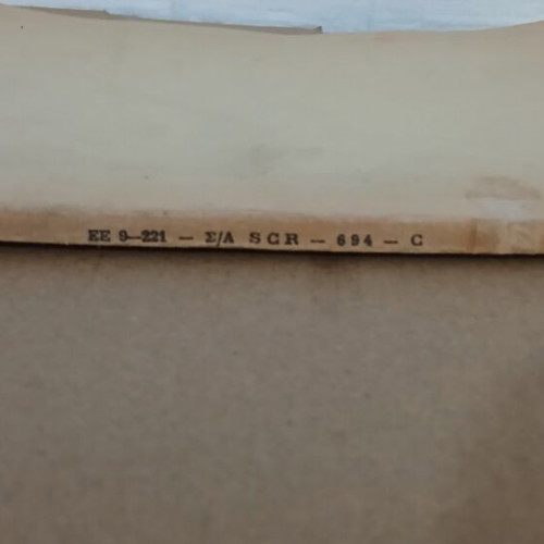 Technical Manual SCR-694-C used, includes diagrams