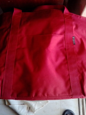 Reisenthel Mini Maxi Travelbag red foldable tote bag