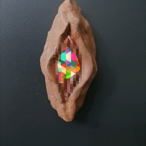 Handmade magnets new from plaster and acrylics