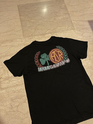 Panathinaikos Roma T-shirt M σαν καινούργιο, μαύρο
