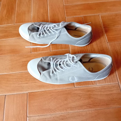 Fred Perry men's shoes used, gray size 45