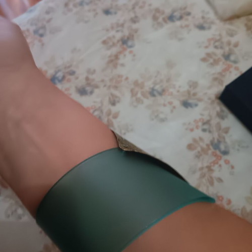 Handmade women's bracelet used, turquoise