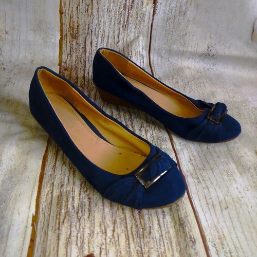 Suede ballerinas *JFLOWERS*. In excellent condition.