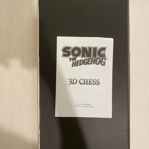 Sega Sonic the Hedgehog 3D Chess used