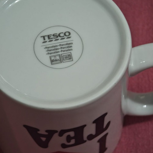 Porcelain Mug Tesco new