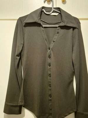 Zara shirt green slim fit like new