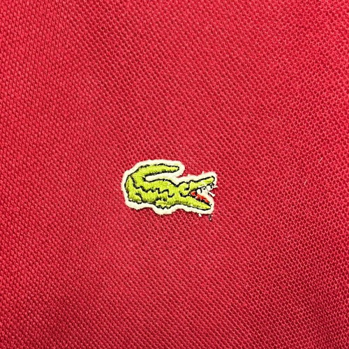 Lacoste polo shirt dark red, size XL, like new