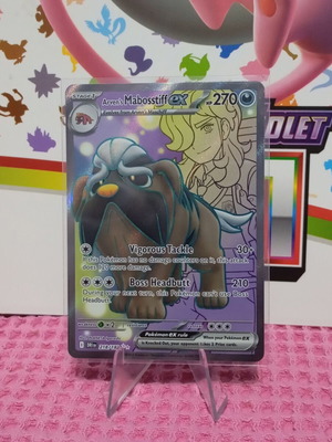 Arven's Mabosstiff ex (DRI 218) Pokemon card