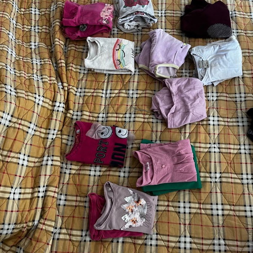 Winter T-shirts like new, pack of 15 for ages 2-4